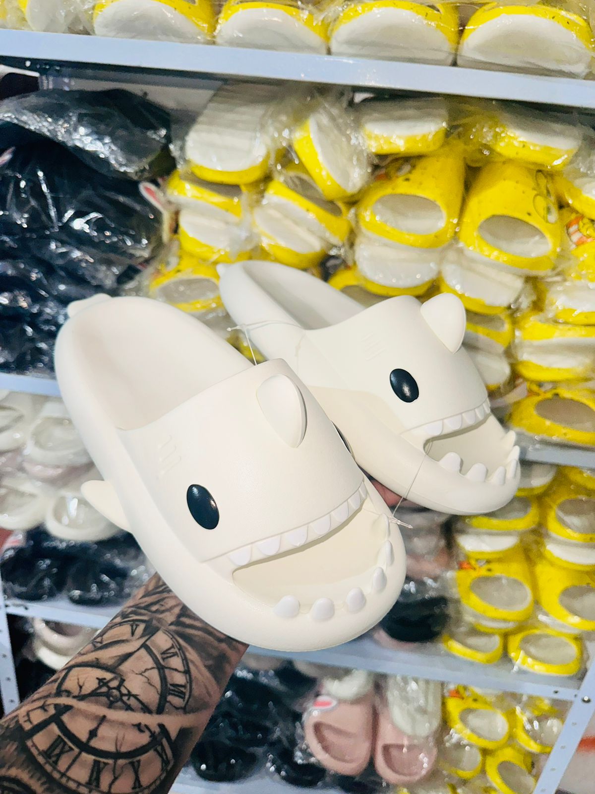 Pantuflas Sharkys Dama Cómodas De Moda - tienda rique